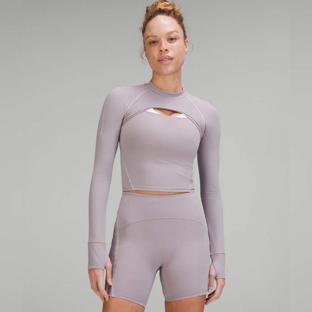 Lululemon 2-in-1 Training Tank + Long Sleeve Shirt